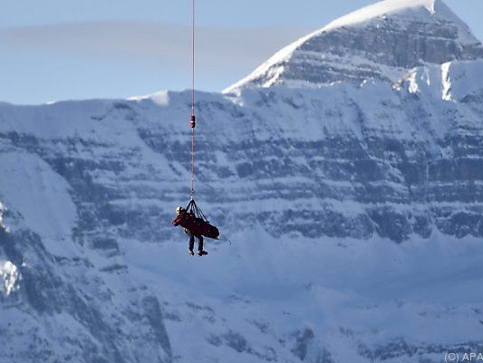 Siebenhofer nach Sturz mit Hubschrauber geborgen