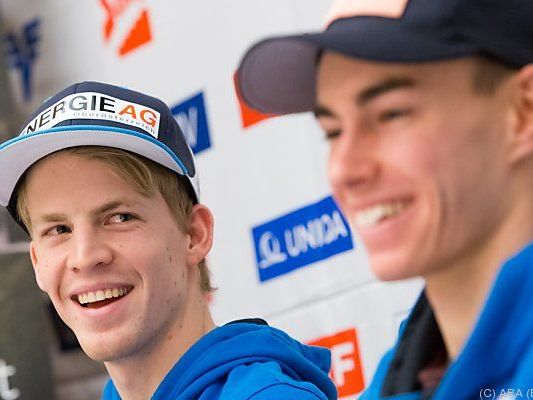 Weltcup- und Tourneeleader sind guter Dinge Weltcup- und Tourneeleader sind guter Dinge