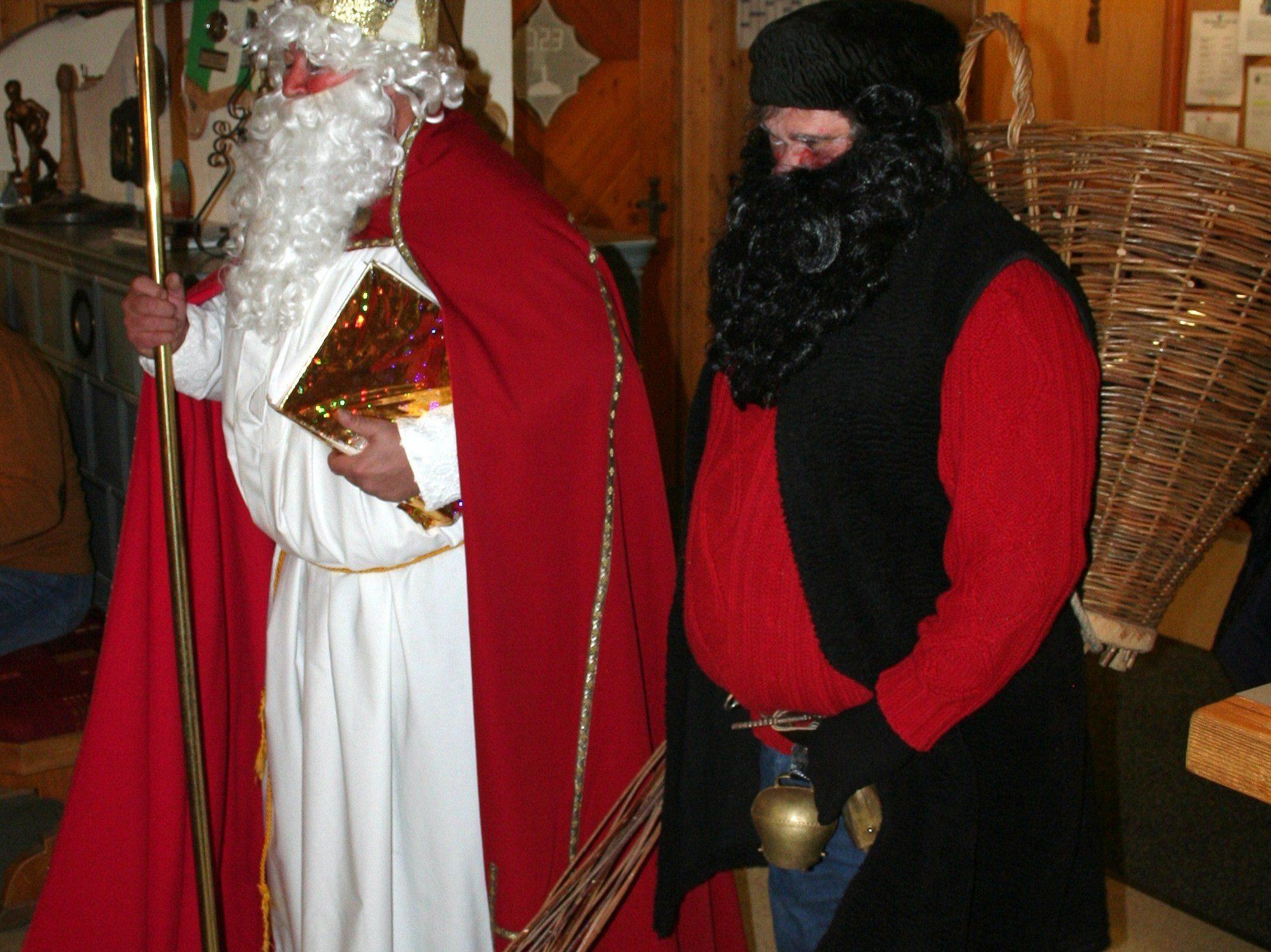 Nikolaus (Peter Osti) Knecht Ruprecht (Josef Neyer) Nikolaus (Peter Osti) Knecht Ruprecht (Josef Neyer)