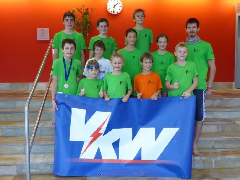 Erfolgreicher Bludenzer Schwimmer-Nachwuchs. Erfolgreicher Bludenzer Schwimmer-Nachwuchs.