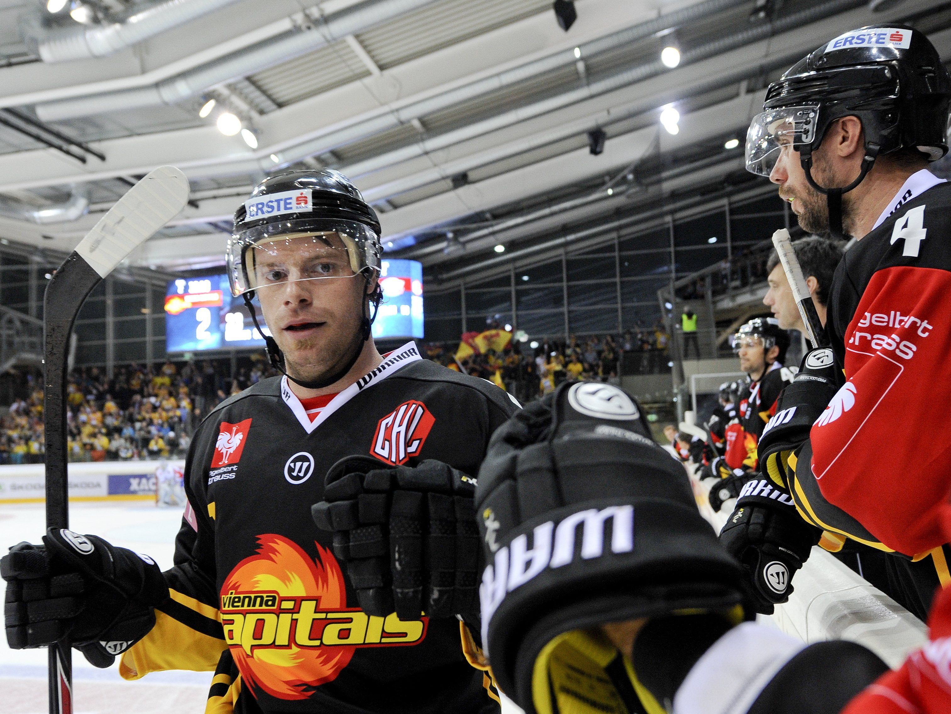 Erneute Niederlage für die Vienna Capitals in der EBEL. Erneute Niederlage für die Vienna Capitals in der EBEL.