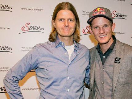 Regisseur Mario Kreuzer und Thomas Morgenstern beim Preview des Dokumentarfilms. Regisseur Mario Kreuzer und Thomas Morgenstern beim Preview des Dokumentarfilms.