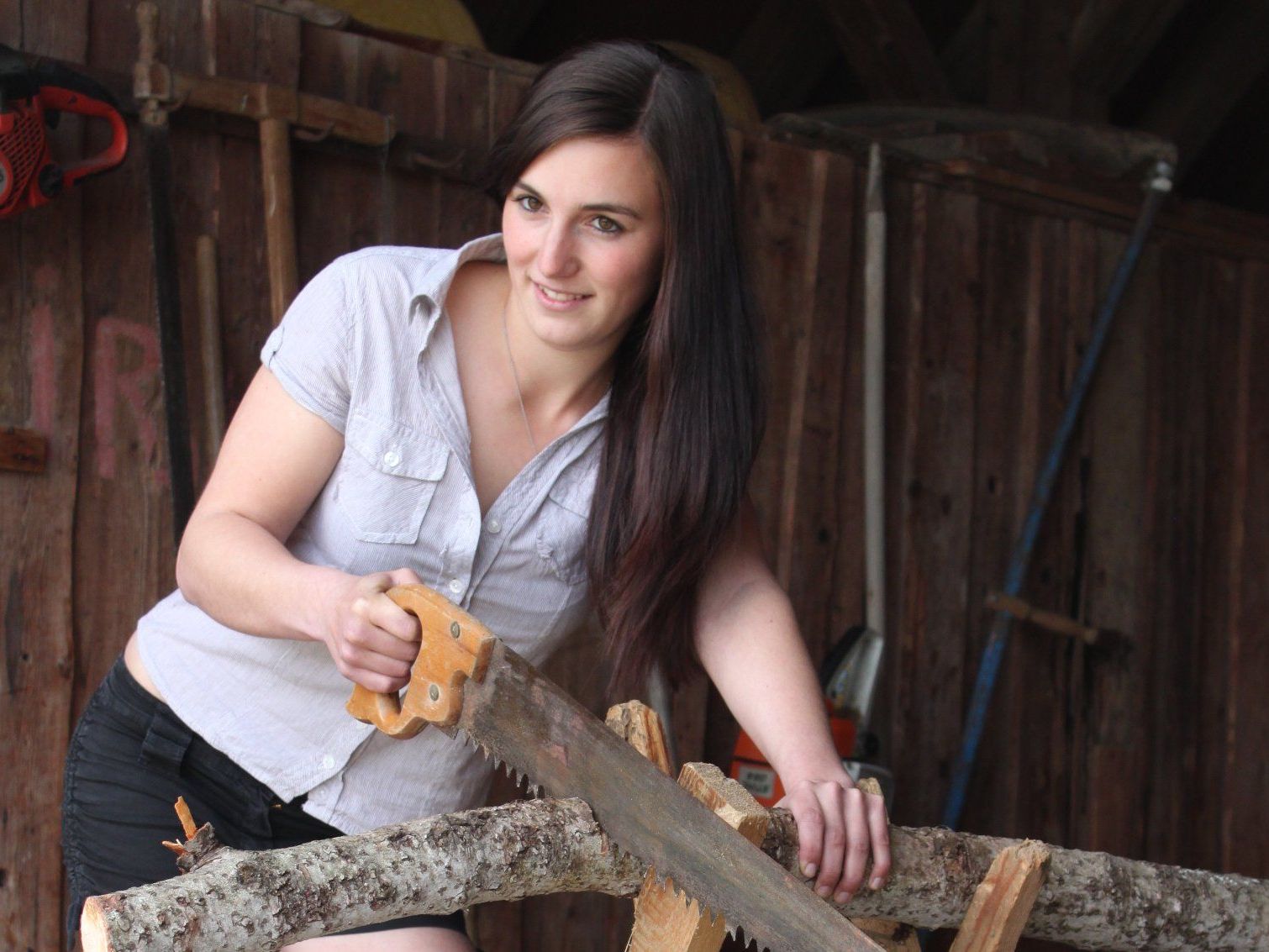 Johanna ist im Landjugendkalender das März-Model Johanna ist im Landjugendkalender das März-Model