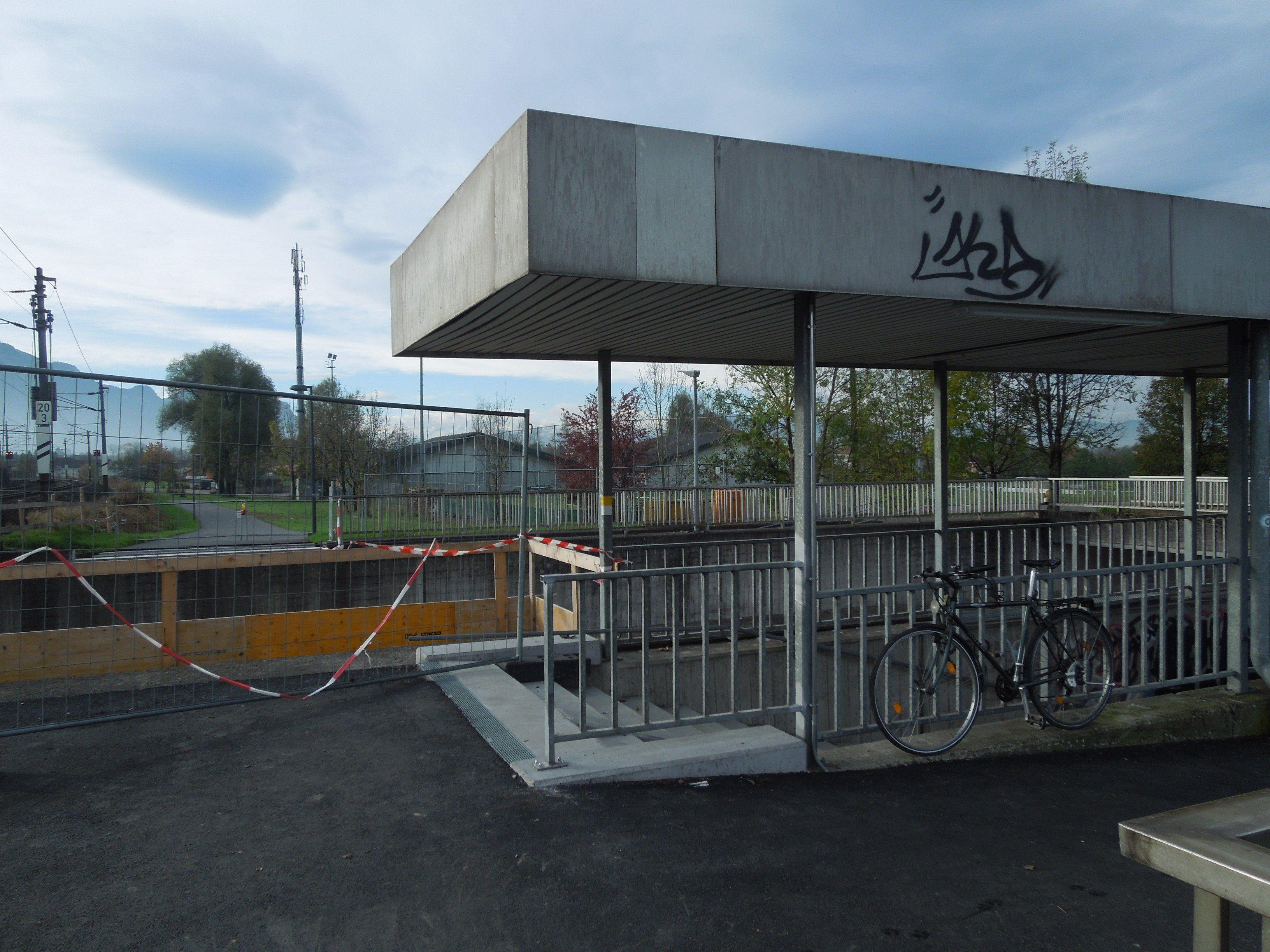 Im Zuge des Umbaus der Fahrradbrücke in Haselstauden, hätte sich Peter Batka auch einen überdachten Fahrradabstellplatz gewünscht.