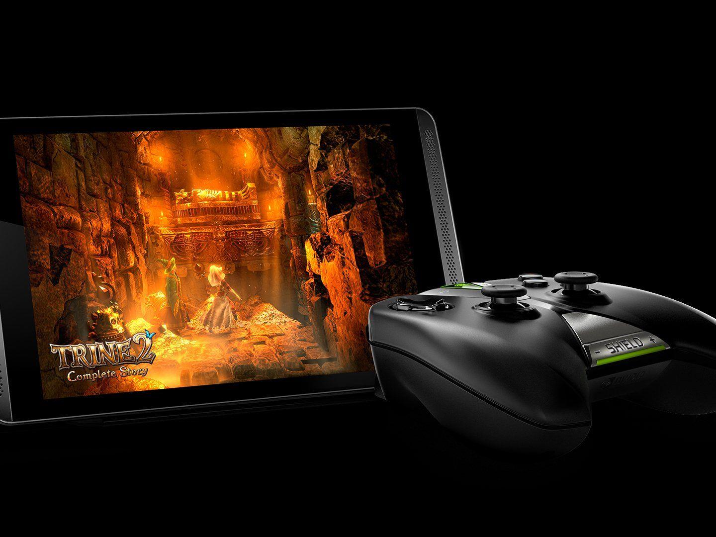 Nvidia verbiendet Tablet mit Konsolen-Gaming.