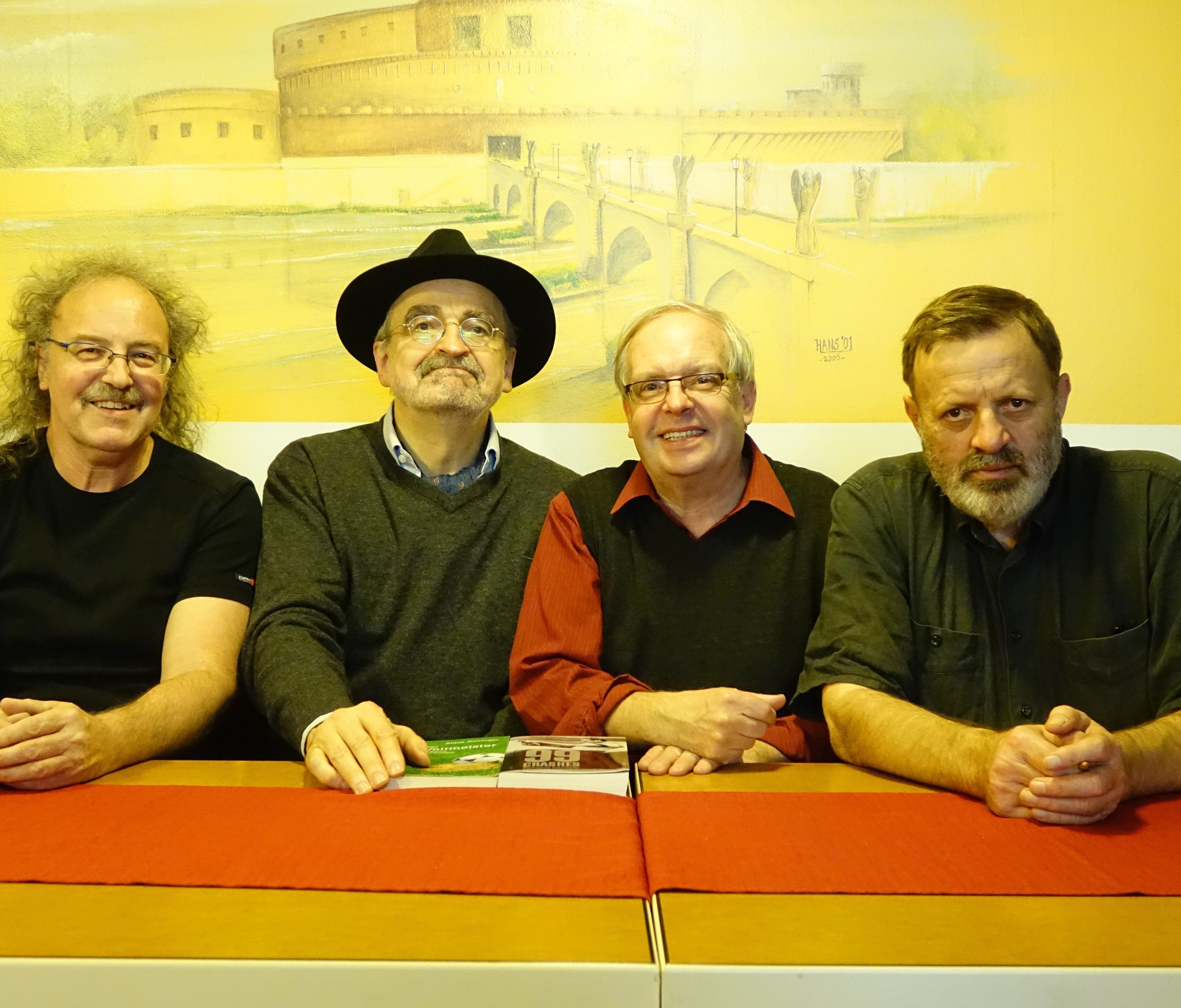 Franz Heindl, Klaus Gietinger, Othmar Rützler und Manfred Strolz (v.l.). Franz Heindl, Klaus Gietinger, Othmar Rützler und Manfred Strolz (v.l.).
