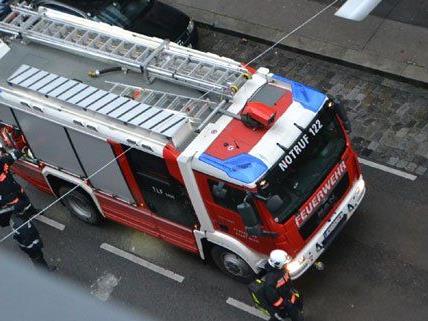 In der Stöbergasse beobachtete unser Leserreporter einen Feuerwehreinsatz.