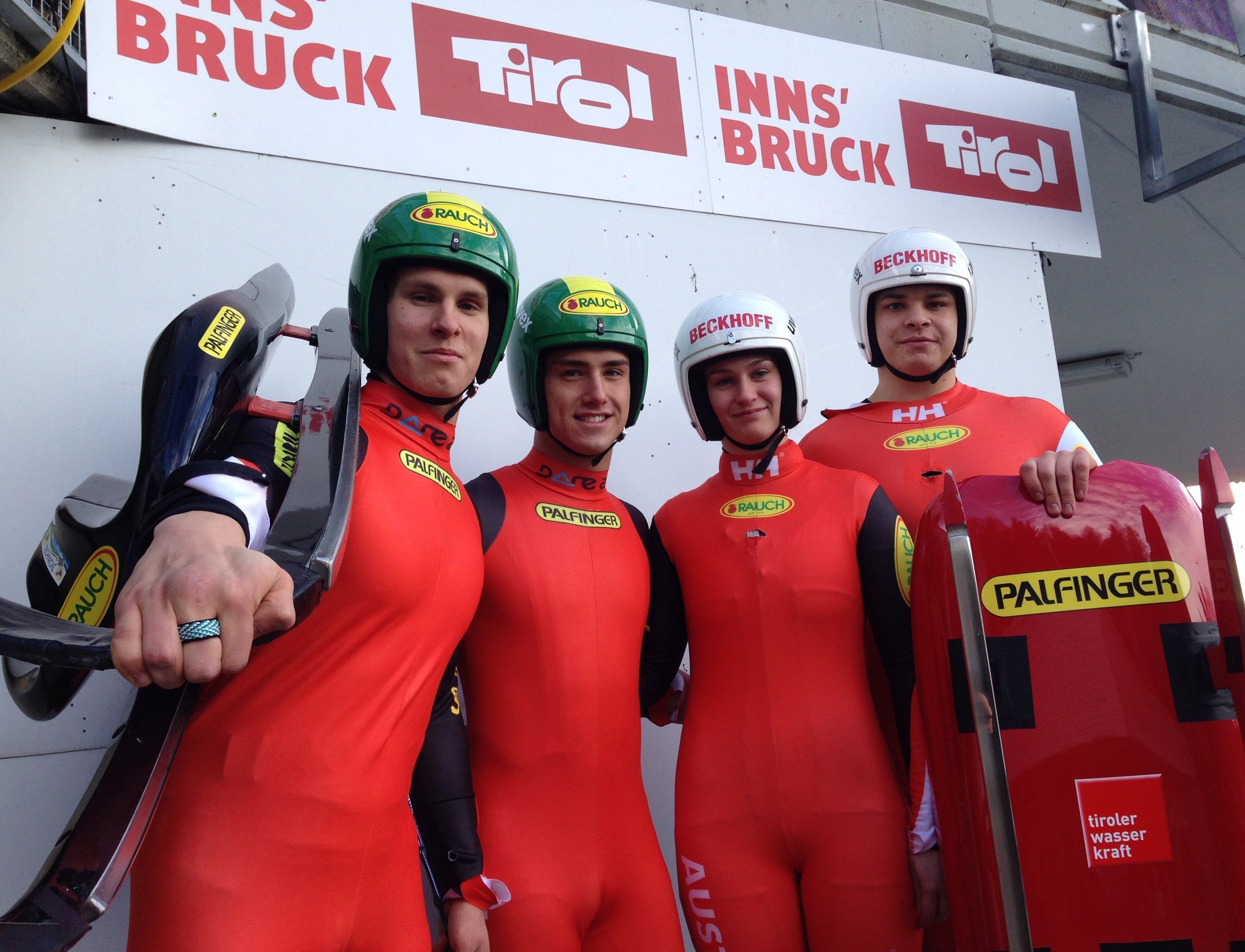 Thomas Steu, Lorenz Koller, Katrin Heinzelmaier und Jonas Müller (v.l.). Thomas Steu, Lorenz Koller, Katrin Heinzelmaier und Jonas Müller (v.l.).