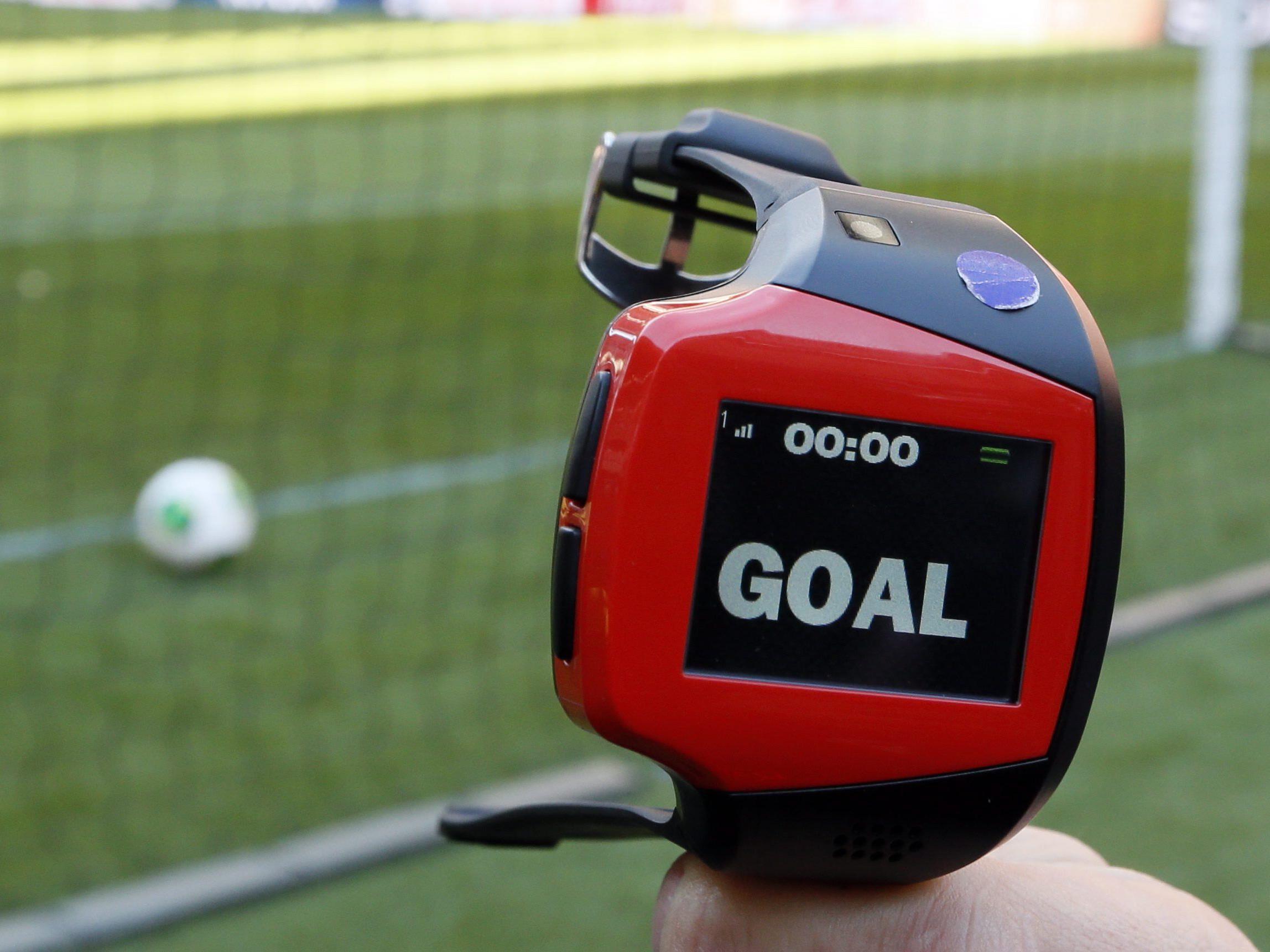 Die Torlinientechnologie "GoalControl"war bereits bei der WM in Brasilien im Einsatz.