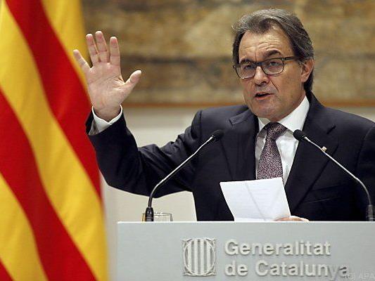 Kataloniens Ministerpräsident Artur Mas