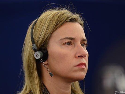 Kritik von Federica Mogherini
