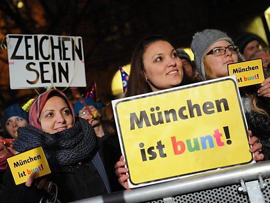 Großdemonstration in München