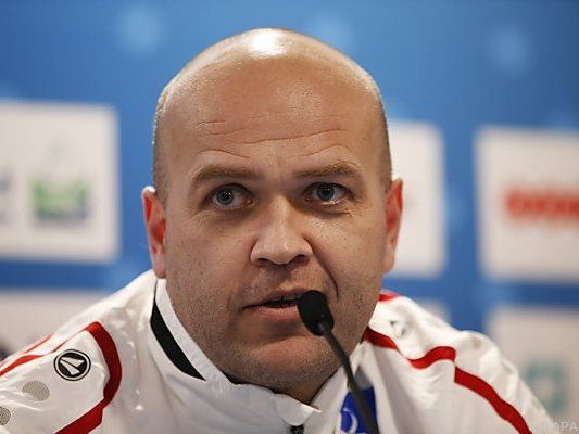 Österreichs Team-Trainer Patrekur Johanesson Österreichs Team-Trainer Patrekur Johanesson