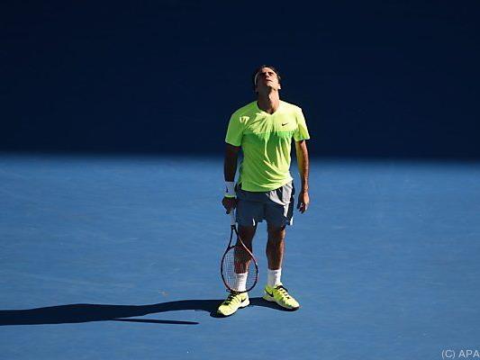 Federer erwischte schlechten Tag