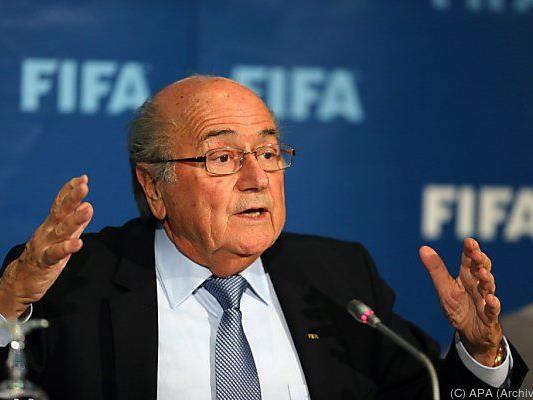 FIFA-Boss Blatter in der Kritik