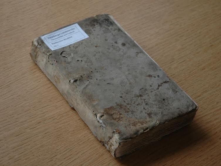 Vortrag: "Das Stadtbuch von Bludenz". Vortrag: "Das Stadtbuch von Bludenz".