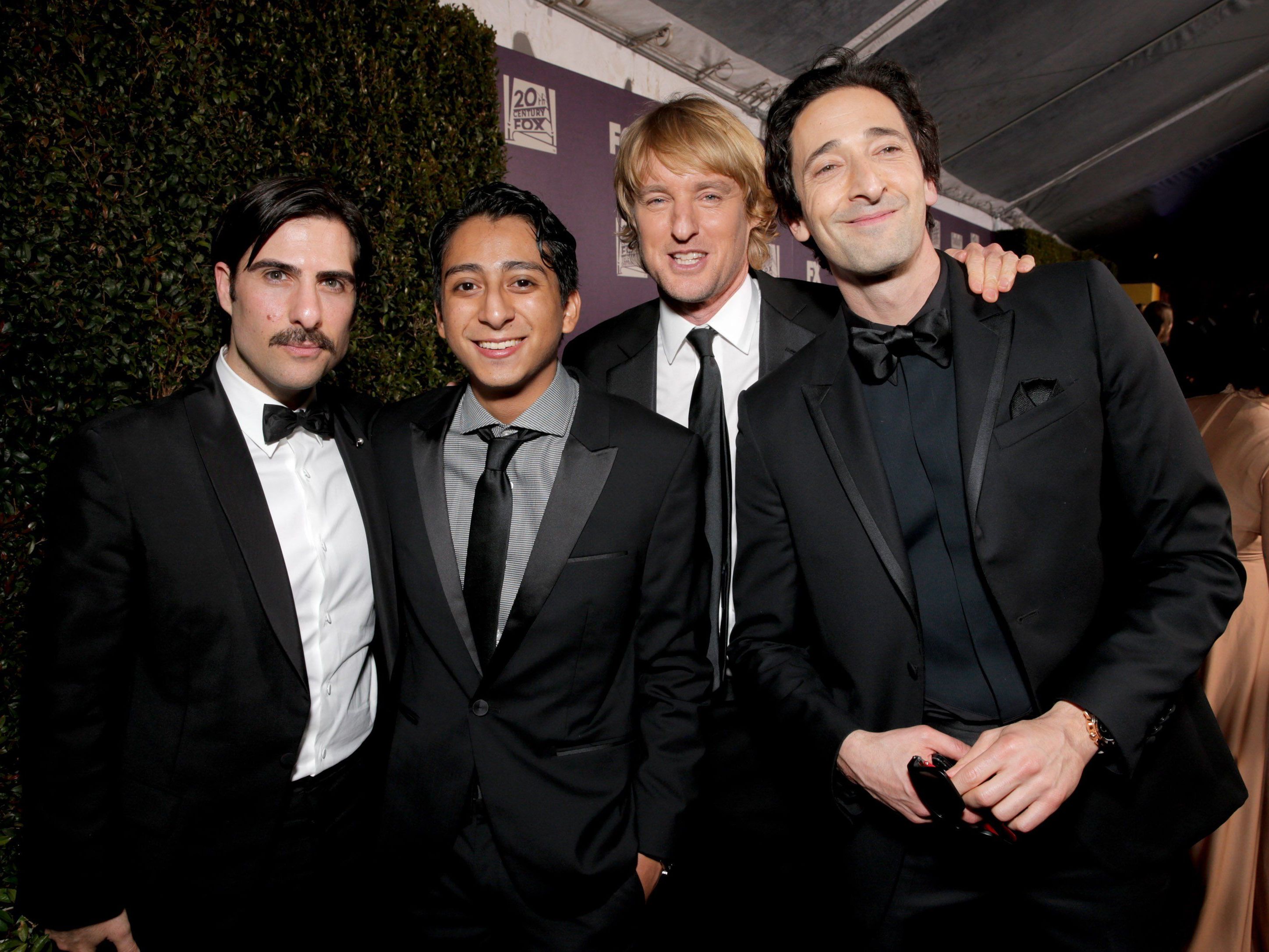 Auch Jason Schwartzman, Tony Revolori, Owen Wilson und Adrien Brody waren bei der FOX Afterparty.