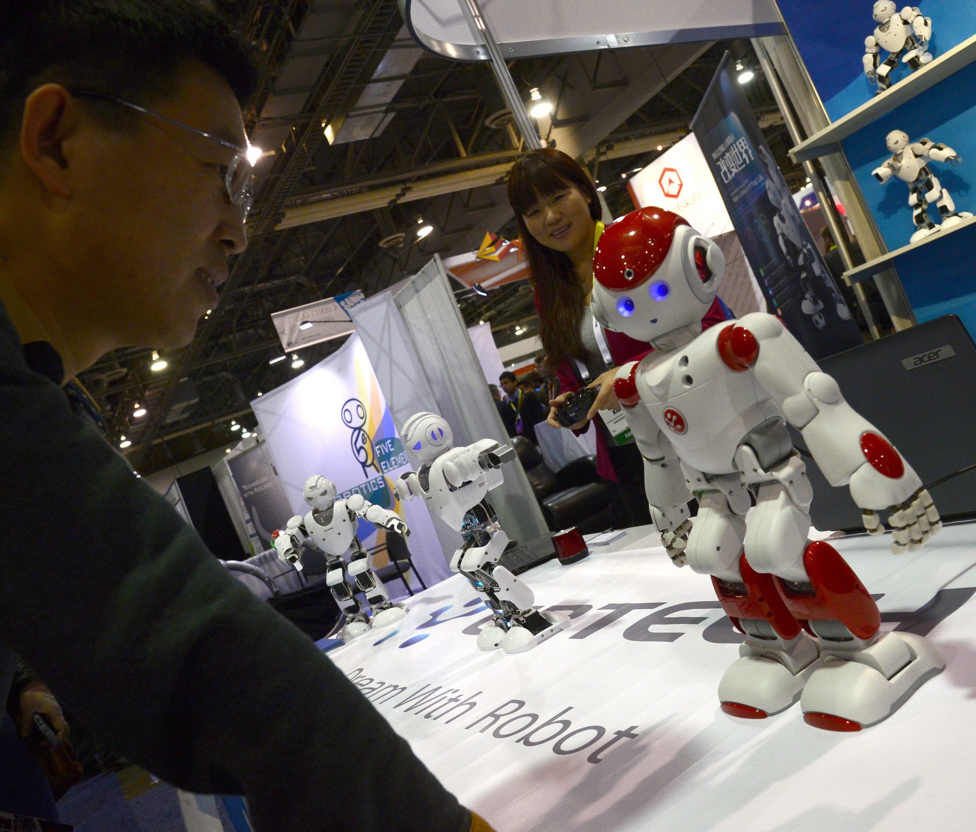 Auf der Elektronikmesse CES werden die Neuheiten in Sachen Technik vorgestellt. Auf der Elektronikmesse CES werden die Neuheiten in Sachen Technik vorgestellt.