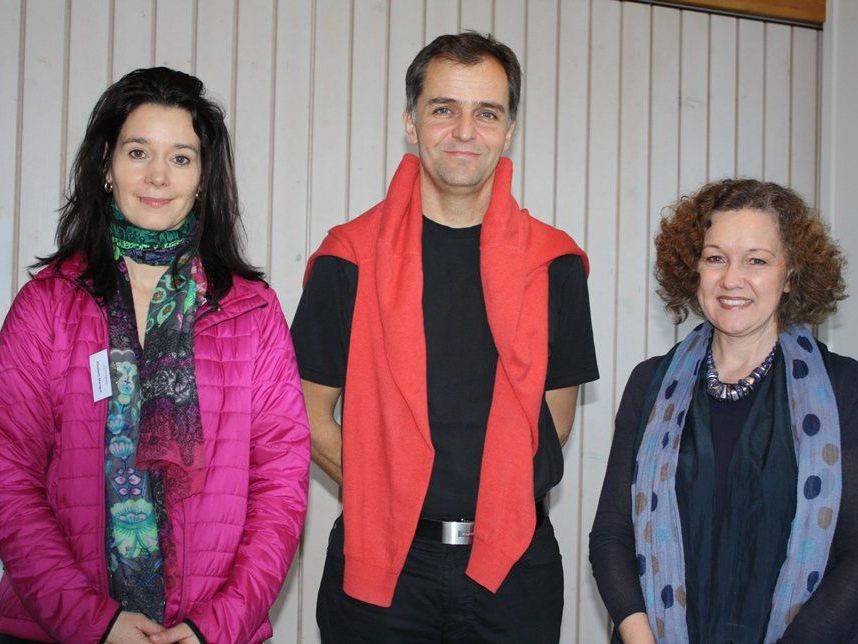 Das Singseminar-Team: Elisabeth Marxgut, Norbert Brandauer und Renate Ess.  Das Singseminar-Team: Elisabeth Marxgut, Norbert Brandauer und Renate Ess.