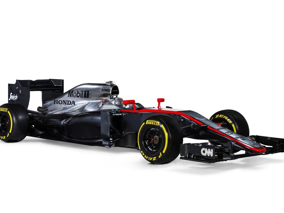 Der MP4-30 von McLaren-Honda für die Saison 2015.