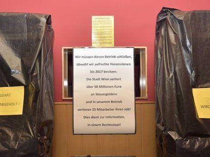Seit dem 1. Jänner 2015 sind sogenannte einarmige Banditen in Wien verboten. Seit dem 1. Jänner 2015 sind sogenannte einarmige Banditen in Wien verboten.