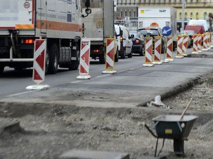 Baustellenchaos soll in Wien künftig verhindert werden. Baustellenchaos soll in Wien künftig verhindert werden.
