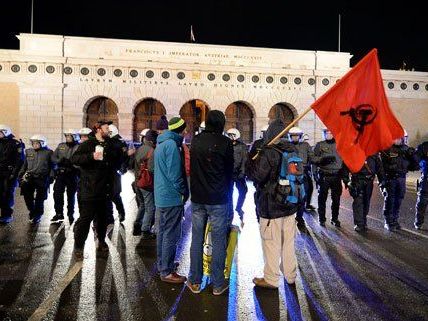 Insgesamt 5.000 Demonstranten waren in Wien unterwegs.