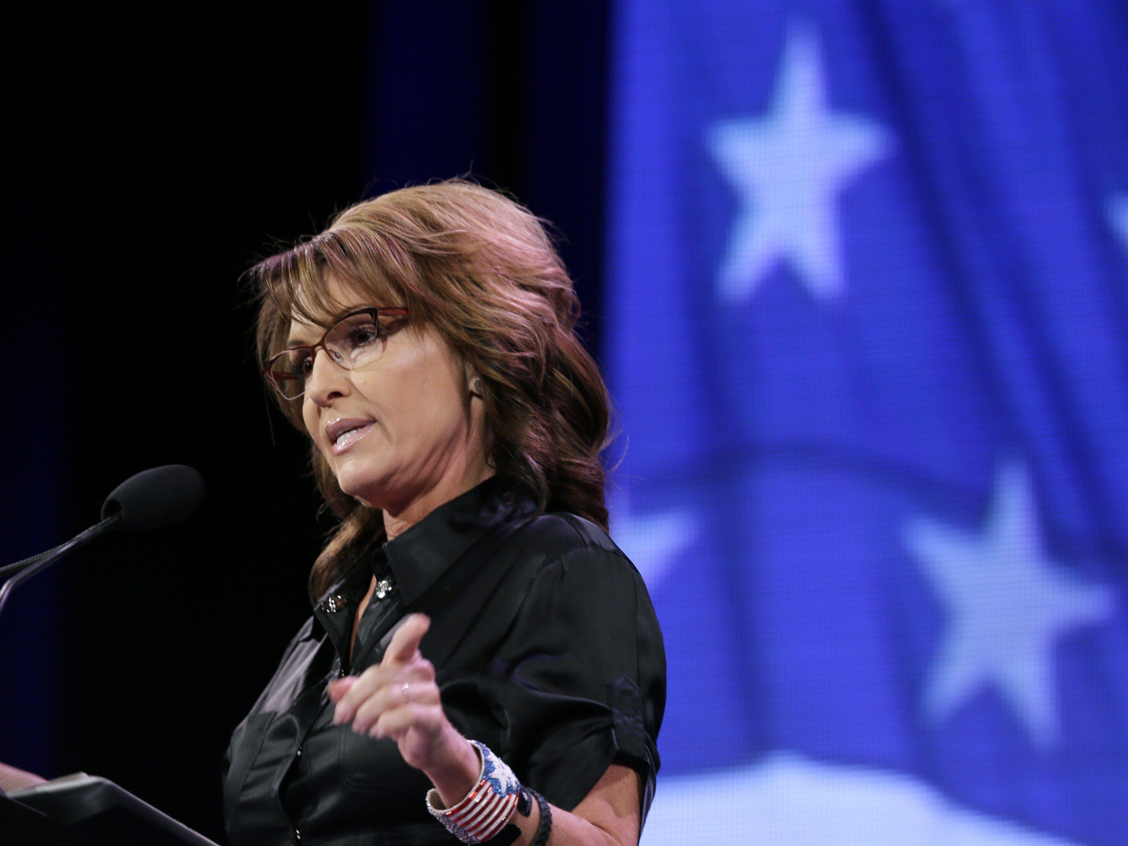 Sarah Palin sorgte in Iowa für Lacher