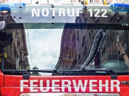 Die Feuerwehr rückte zu dem Brand in Zwettl aus Die Feuerwehr rückte zu dem Brand in Zwettl aus
