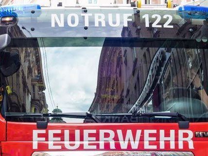 Die Feuerwehr rückte zu dem Brand in Zwettl aus