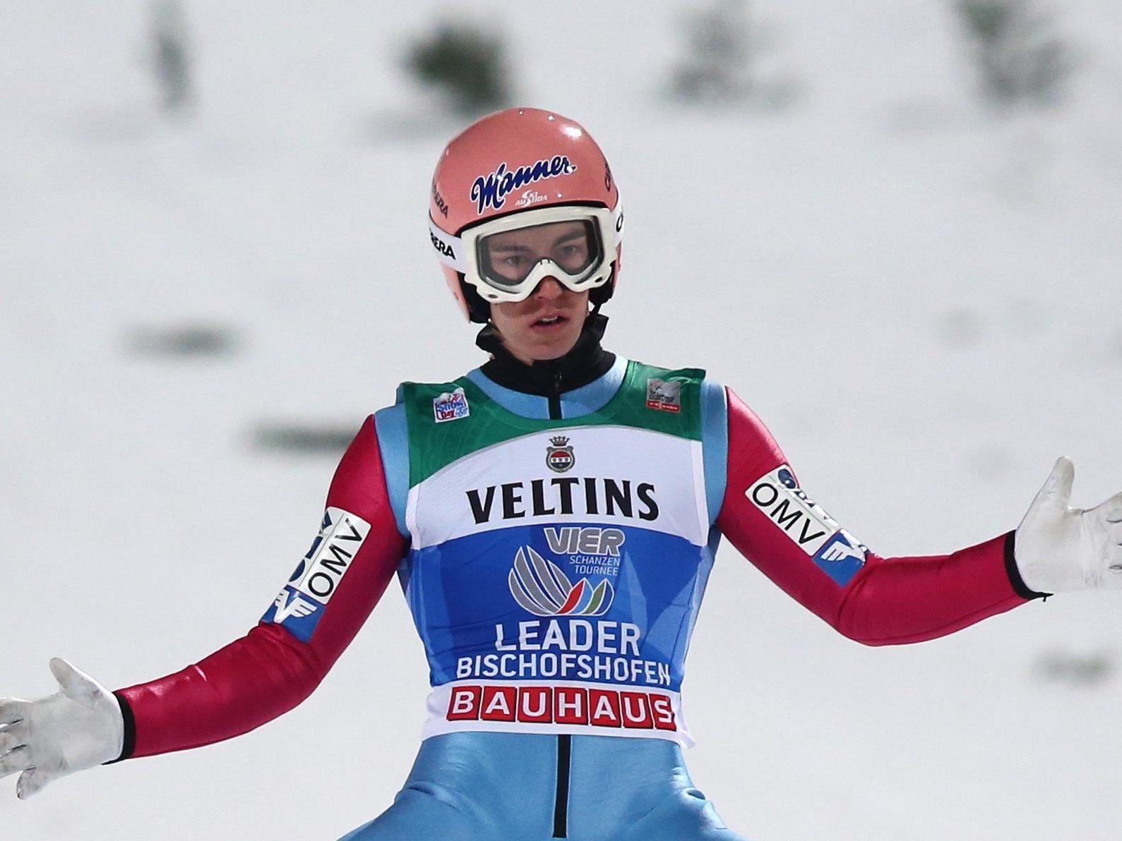 Salzburger drei Jahre nach Weltcup-Debüt auf Heimschanze Tourneesieger.