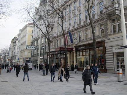 Die Mariahilfer Straße in Wien wurde komplett umgestaltet.
