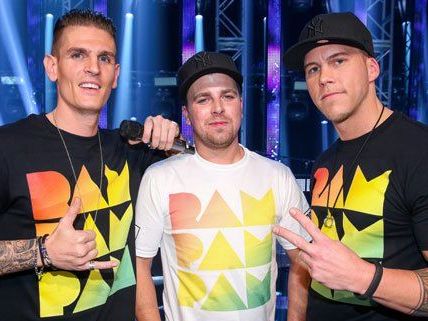 Die Hip-Hop-Crew aus Wien will Österreich beim Song Contest vertreten. Die Hip-Hop-Crew aus Wien will Österreich beim Song Contest vertreten.