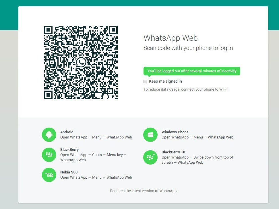 WhatsApp jetzt auch am PC: Am Handy den QR-Code scannen und loslegen. WhatsApp jetzt auch am PC: Am Handy den QR-Code scannen und loslegen.