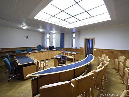 Gerichtssaal im Wiener Straflandesgericht