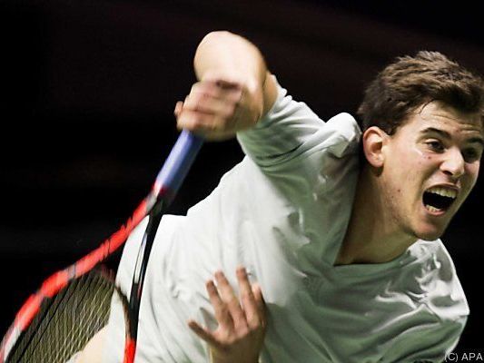 Thiem muss vor allem an seinem Aufschlag arbeiten Thiem muss vor allem an seinem Aufschlag arbeiten