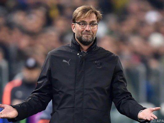 Dortmund-Trainer Jürgen Klopp war nach Niederlage entspannt