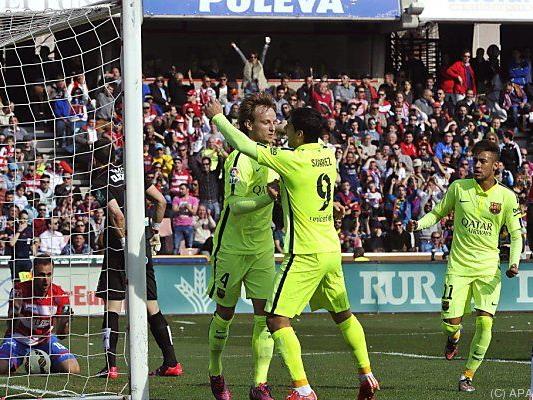 Rakitic erzielte das Tor zur 1:0-Führung für Barcelona