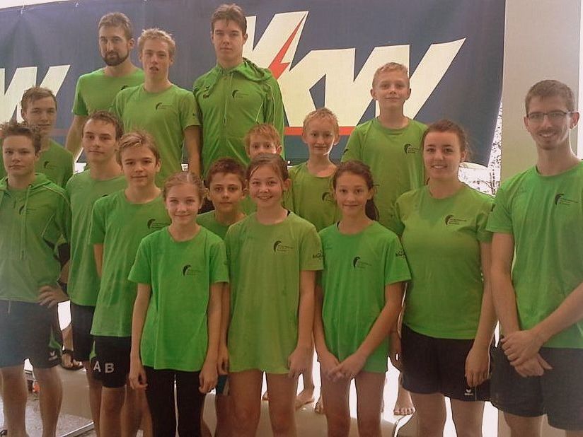 Die Bludenzer Schwimmer überzeugten in Dornbirn. Die Bludenzer Schwimmer überzeugten in Dornbirn.