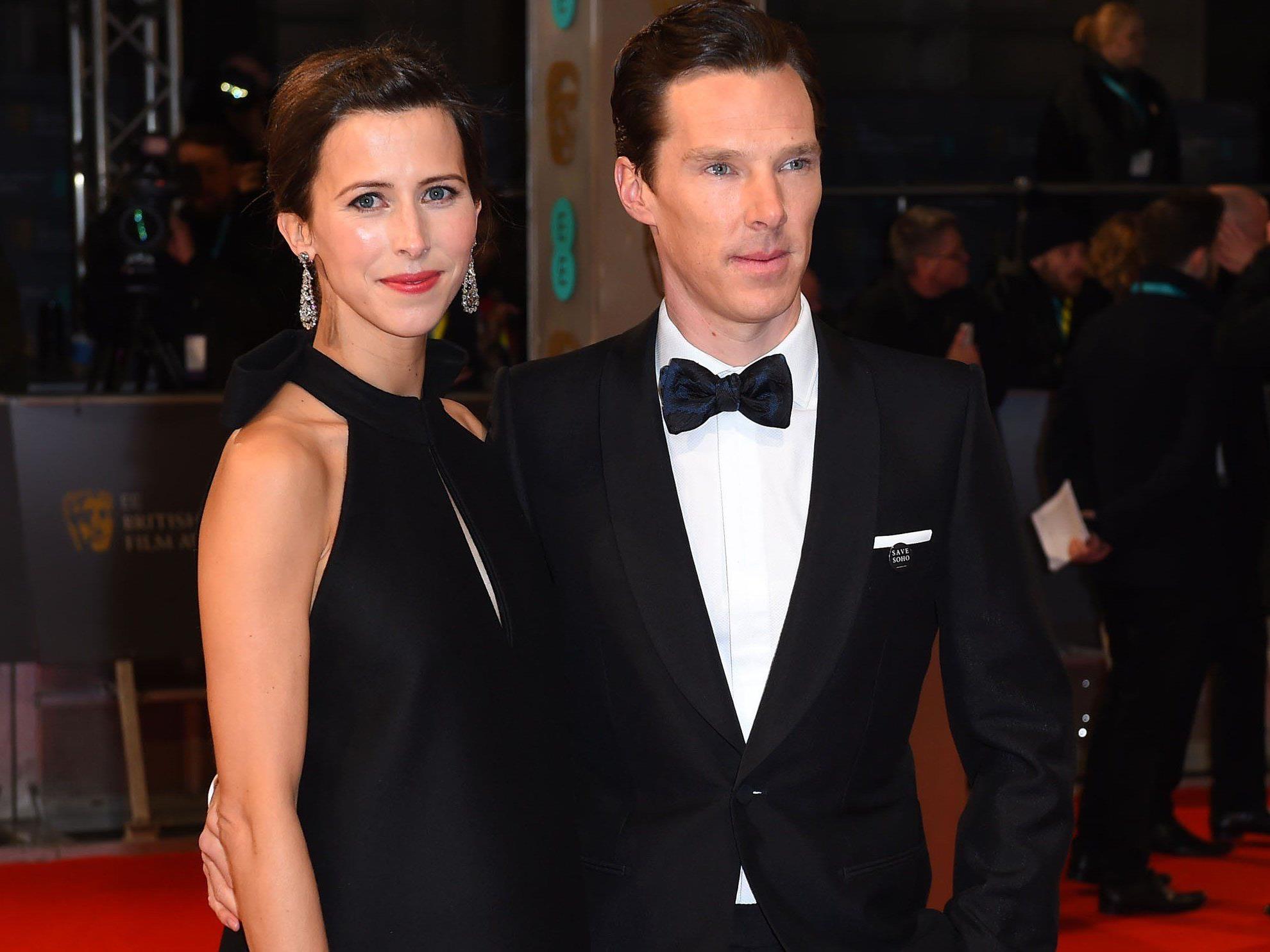 Benedict Cumberbatch und Sophie Hunter heirateten am Valentinstag.