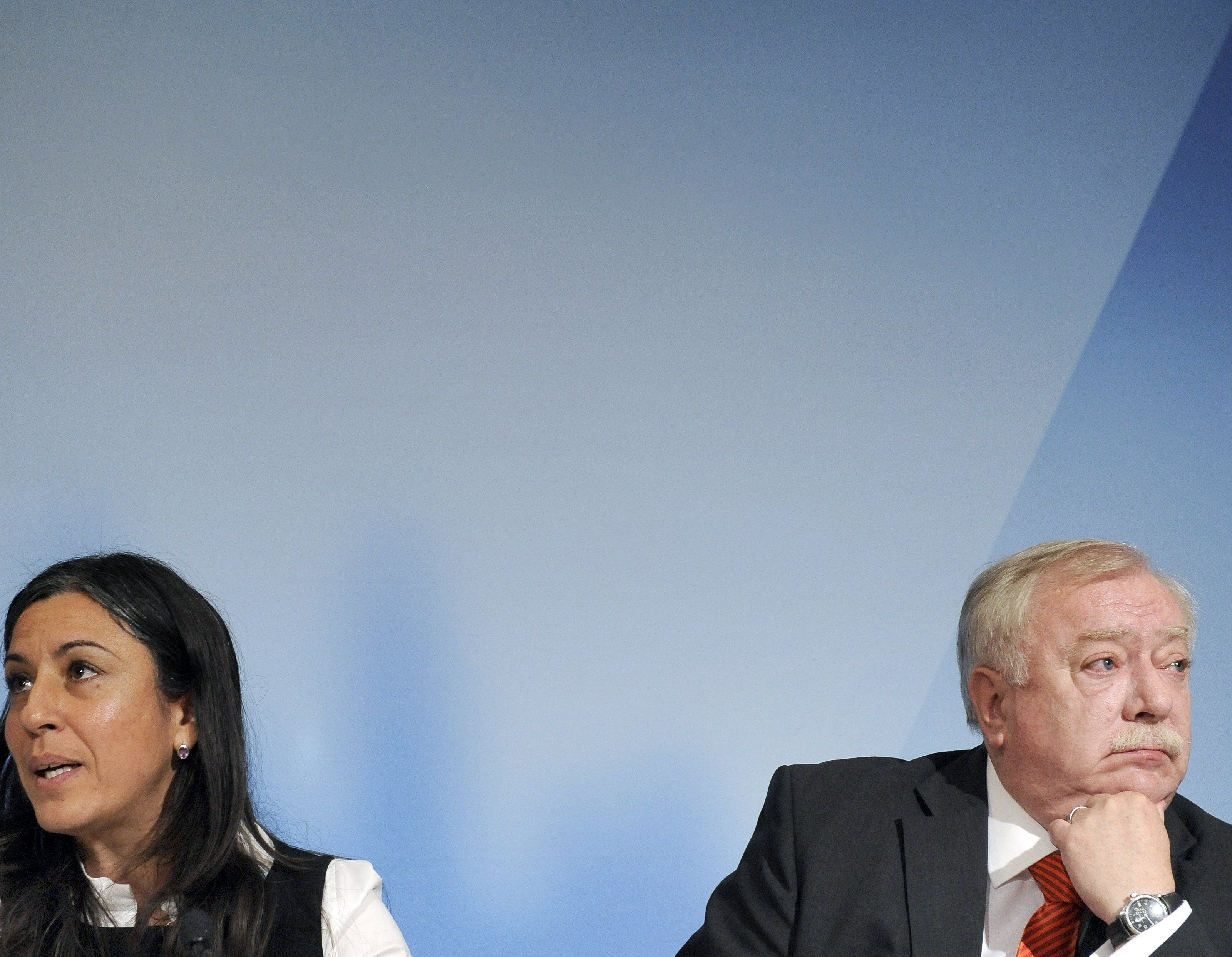 Maria Vassilakou und Michael Häupl kommen zu keiner Einigung beim Thema Wahlrecht. Maria Vassilakou und Michael Häupl kommen zu keiner Einigung beim Thema Wahlrecht.