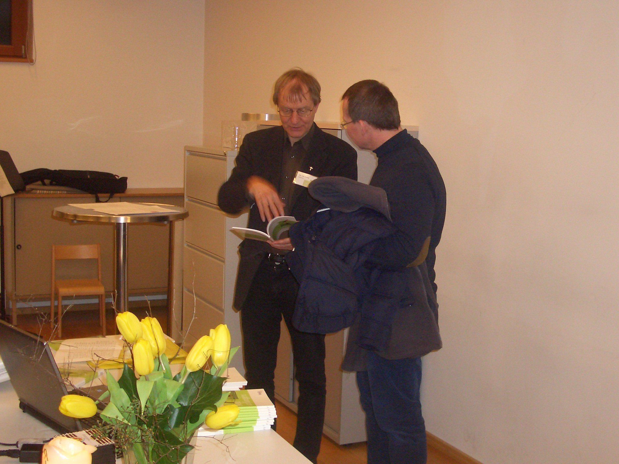 Pfr. Leo Tanner aus Jonschwil im Gespräch Pfr. Leo Tanner aus Jonschwil im Gespräch