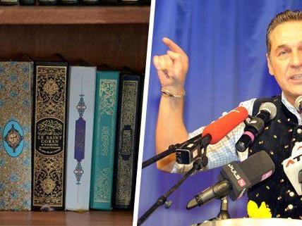 Erhebliche Kritik am geplanten Islamgesetz äußerte HC Strache