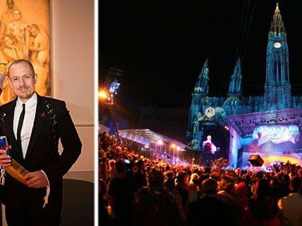 Inge Prader und Life Ball-Organisator Gerry Keszler bei der Vernissage und Opening Party zum Life Ball 2015 "Style Bible Sujet 2015" Inge Prader und Life Ball-Organisator Gerry Keszler bei der Vernissage und Opening Party zum Life Ball 2015 "Style Bible Sujet 2015"