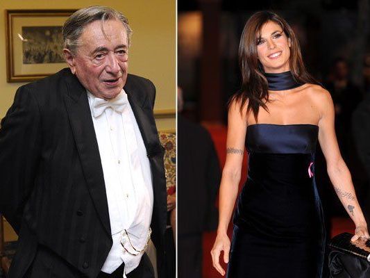 Richard Lugner ist bereit, die von ihm eingeladene Elisabetta Canalis zufriedenzustellen Richard Lugner ist bereit, die von ihm eingeladene Elisabetta Canalis zufriedenzustellen