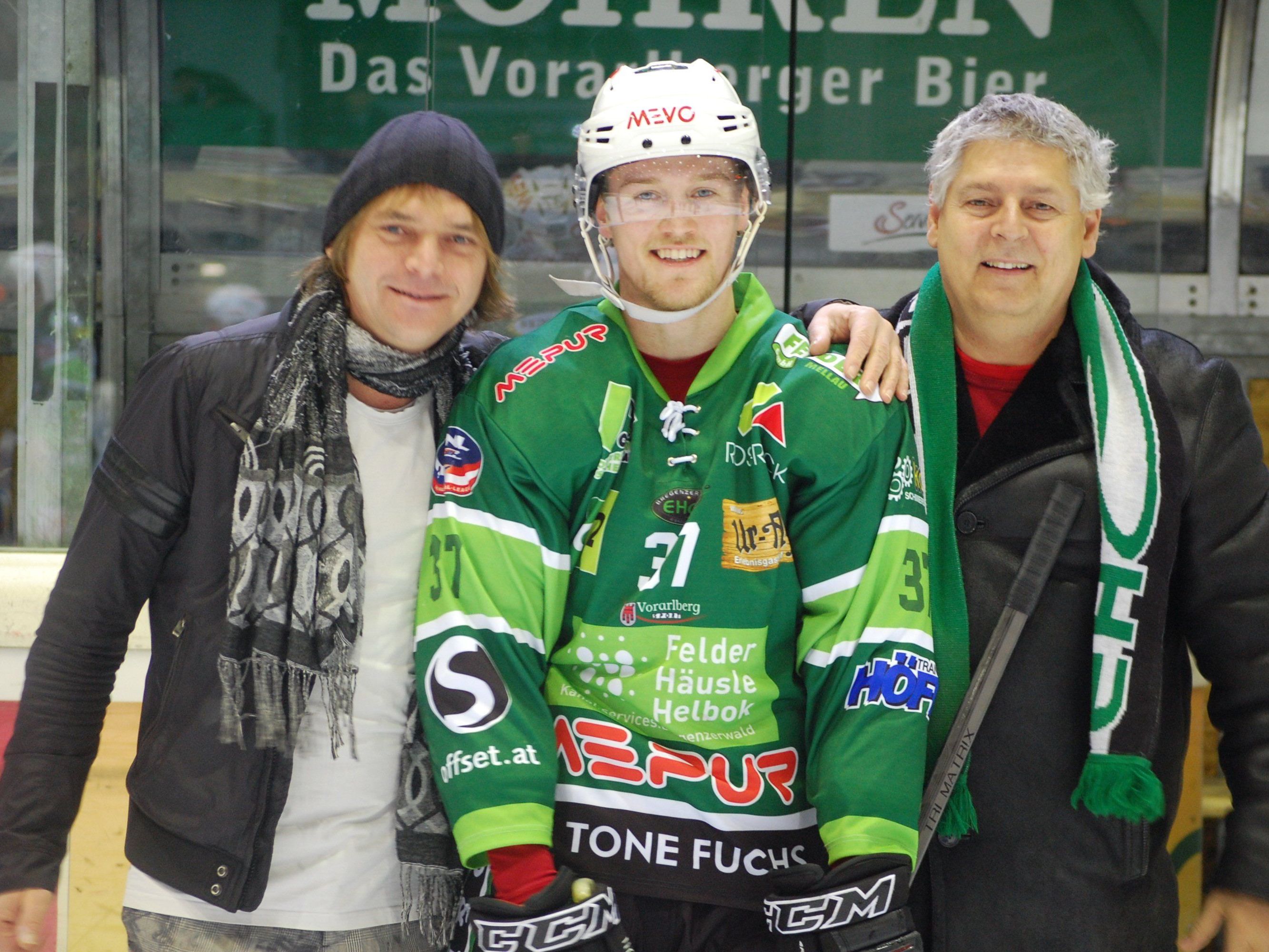 Bregenzerwald gewinnt gegen Kitzbühel trotz 1:3 Rückstand noch mit 5:3. Bregenzerwald gewinnt gegen Kitzbühel trotz 1:3 Rückstand noch mit 5:3.