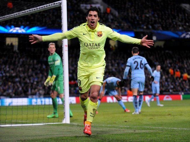 Suarez erzielte beide Treffer für den FC Barcelona.