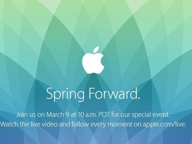 Apple lädt am 9. März zur Produktpräsentation und hält die Einladung wie üblich kryptisch.