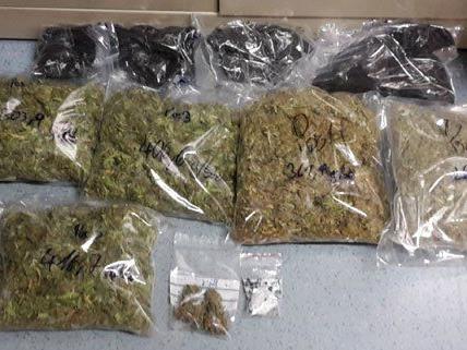 Diese Drogen wurden in der Wohnung im 10. Bezirk sichergestellt.