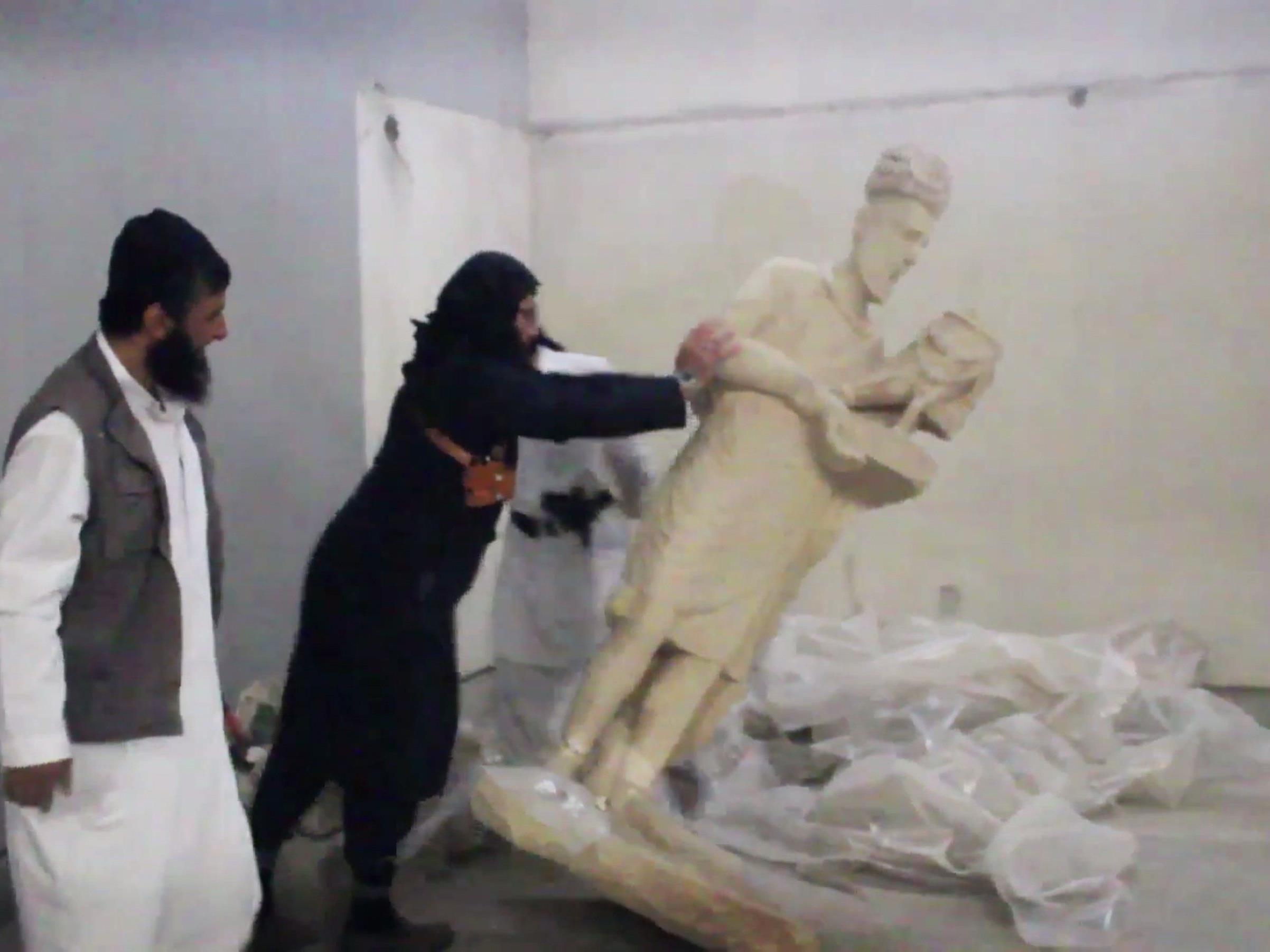 Die IS betrachtet Kulturgüter als Götzen, die beseitigt werden müssen.